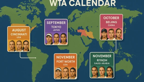 WTA 2025 календарь: оставшиеся турниры и фавориты сезона
