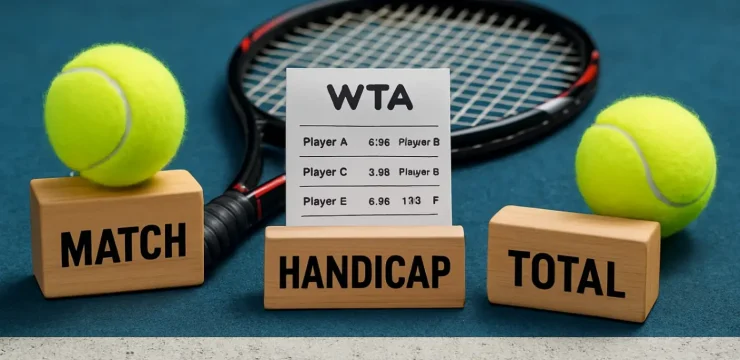 Что выбрать в теннисе — матч, фора или тотал: сравнение видов ставок WTA