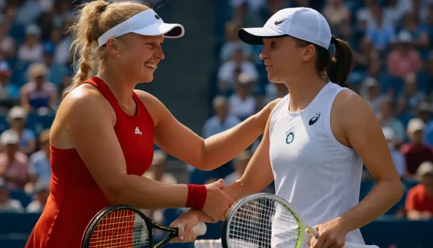 Клара Таусон выбила Игу Свёнтек на Canadian Open 2025