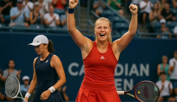 Клара Таусон — сенсация Canadian Open 2025: победа над Игой Свёнтек