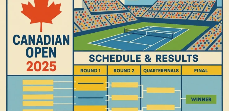 Canadian Open 2025: расписание и результаты в Монреале
