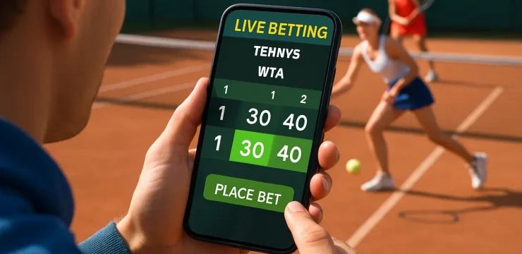 Live‑ставки на теннис: как зарабатывать на матчах WTA в реальном времени