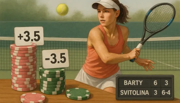 Ставки с форой на теннис: плюсы, минусы и примеры из матчей WTA