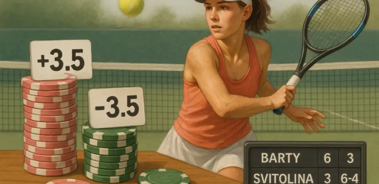 Ставки с форой на теннис: плюсы, минусы и примеры из матчей WTA