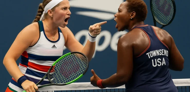 Остапенко vs Таунсенд: скандал на US Open и теннисные нормы на повестке